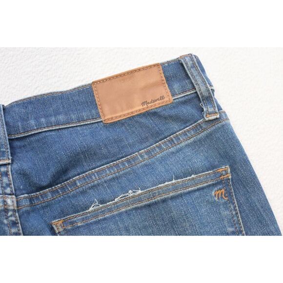 Madewell 10" High Rise Skinny Jeans Stretch Button Fly Denim Womens Sz 27 x 29 - Picture 9 of 9
